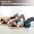Elevate Your Yoga Journey with Our Triple-Layer Foam Bolster Pillow for Ultimate Comfort and Support!