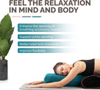 Elevate Your Yoga Journey with Our Triple-Layer Foam Bolster Pillow for Ultimate Comfort and Support!