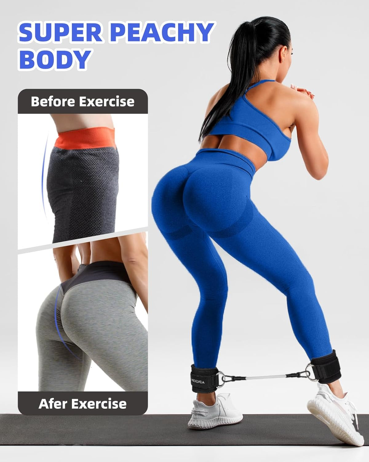 Transform Your Fitness Routine with the Ultimate Adjustable Resistance Bands Set – Perfect for All Levels and Workouts