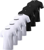 Men's Performance Workout Running Shirts - Moisture-Wicking Dry Fit Tees in Convenient 1, 3, 5, or 7 Packs