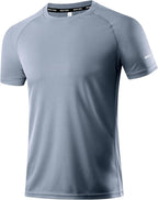 Men's Performance Workout Running Shirts - Moisture-Wicking Dry Fit Tees in Convenient 1, 3, 5, or 7 Packs