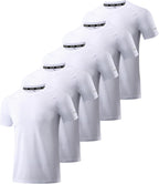 Men's Performance Workout Running Shirts - Moisture-Wicking Dry Fit Tees in Convenient 1, 3, 5, or 7 Packs