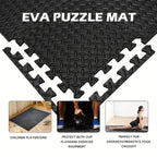 Transform Your Workout Space with Our Versatile ½ Inch EVA Interlocking Foam Puzzle Exercise Mat - Perfect for Home Gyms and Kids' Play Areas