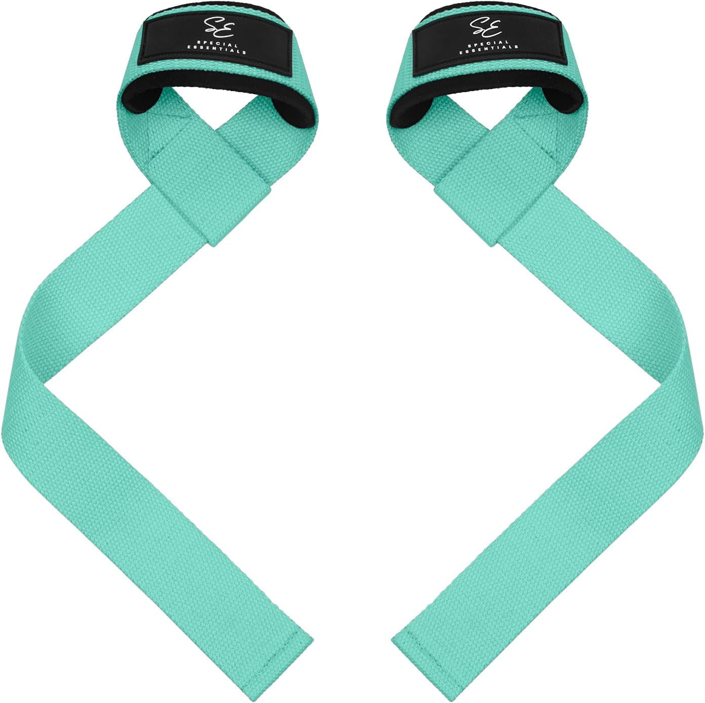 Elevate Your Workout with Adjustable Teal Neoprene Weightlifting Wrist Straps - 2-Pack for Ultimate Support