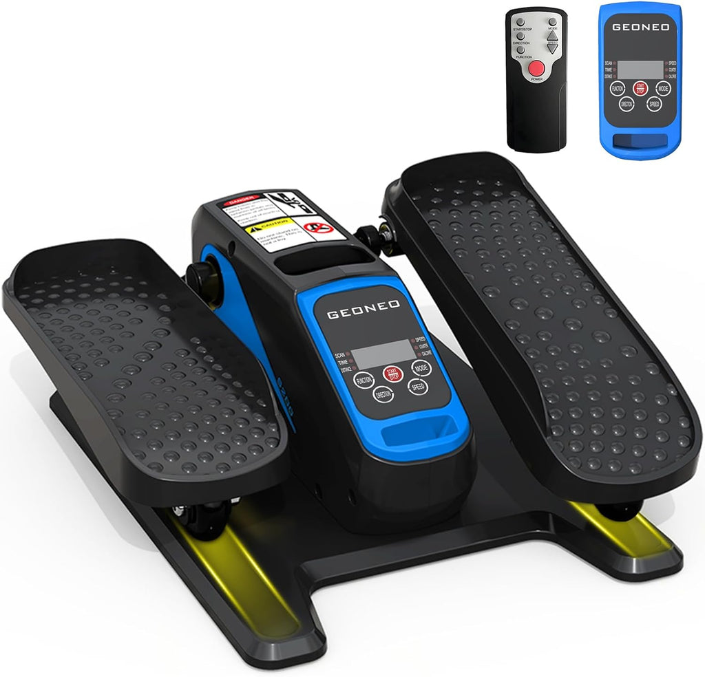 Revolutionize Your Fitness Routine with the Compact Electric Under Desk Elliptical Machine - Perfect for Seniors, Quiet, Portable, and Remote-Controlled with 12 Adjustable Speeds