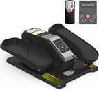 Revolutionize Your Fitness Routine with the Compact Electric Under Desk Elliptical Machine - Perfect for Seniors, Quiet, Portable, and Remote-Controlled with 12 Adjustable Speeds
