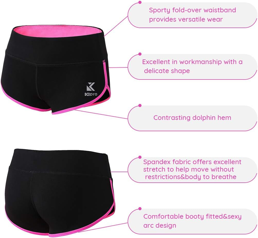 Unleash Your Potential with Stylish Women's Fitness Booty Shorts - Perfect for Yoga, Running, and Gym Workouts