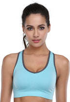 Elevate Your Workout with Our High Impact Seamless Racerback Sports Bra for Women - Ideal for Yoga, Gym, and Fitness Enthusiasts