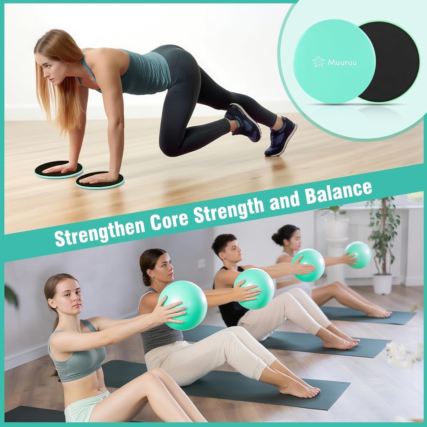 Transform Your Fitness Journey: Complete Home Pilates Equipment Kit with Magic Circle, Resistance Bands, Weights & More for Women
