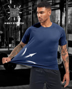 Men's Performance Workout Running Shirts - Moisture-Wicking Dry Fit Tees in Convenient 1, 3, 5, or 7 Packs