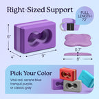 Transform Your Yoga Practice: Deep-Zen® 2-Pack Yoga Blocks Set with Wrist Support, Knee Pads, and Strap for Ultimate Comfort and Stability