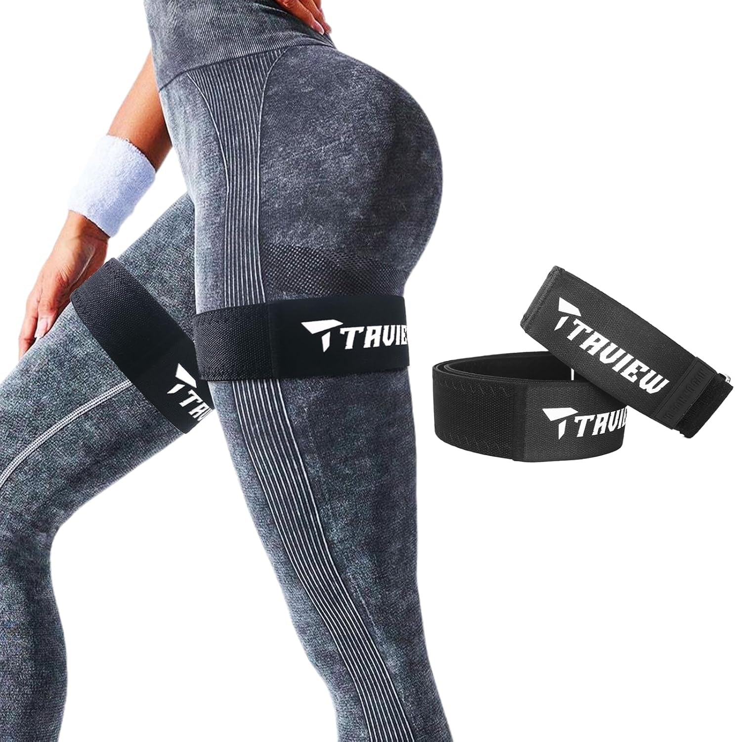 Elevate Your Workout with Our Ultimate Glute & Hip Building Occlusion Bands - Achieve Stunning Results with This BFR Booty Band Bundle!
