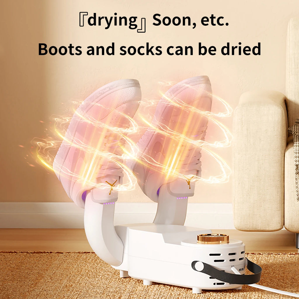 Revolutionary Electric Shoe Dryer & Boot Warmer: Fast Drying, Odor Elimination, and Multifunctional Socks Dryer