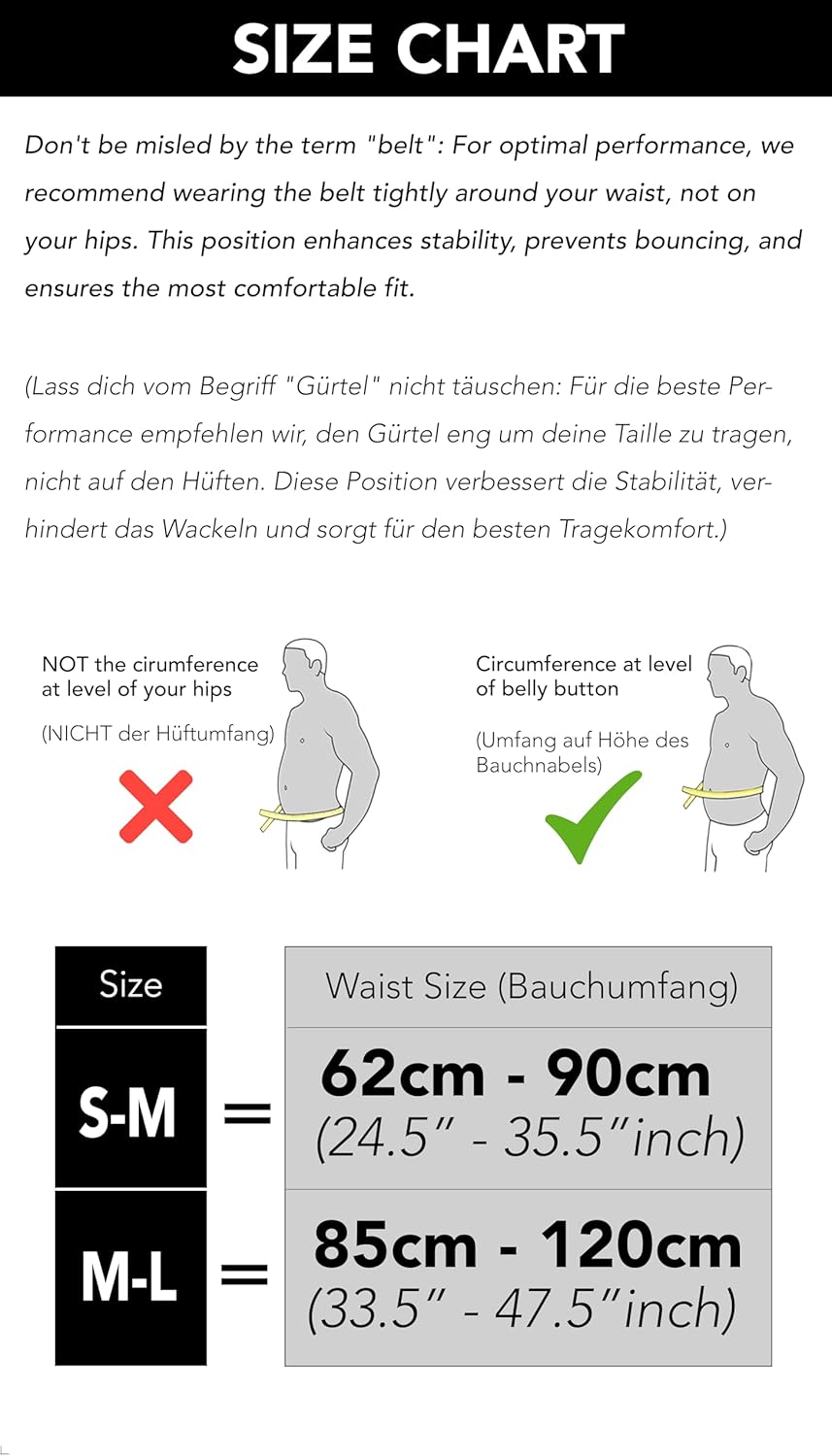 Ultimate Running Belt for Men & Women - Secure and Stylish Jogging Pouch for Your Phone, Keys, and Essentials - Fits All Cell Phones