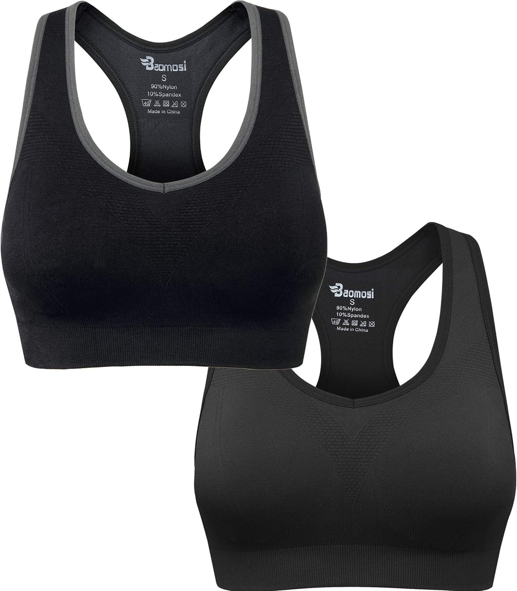 Elevate Your Workout with Our High Impact Seamless Racerback Sports Bra for Women - Ideal for Yoga, Gym, and Fitness Enthusiasts