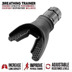 Elevate Your Endurance with the Portable Lung Fitness Exerciser - Customizable Resistance Breathing Device for Ultimate Cardio Training