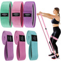 Ultimate Resistance Bands Set - 3 & 4 Level Booty Bands for Every Fitness Journey - Durable Elastic Workout Bands for Men & Women