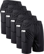 Elevate Your Workout with JWJ Men's 2-in-1 Lightweight 7-Inch Running Shorts Featuring Compression Liner - Ideal for Gym and Outdoor Adventures