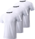 Men's Performance Workout Running Shirts - Moisture-Wicking Dry Fit Tees in Convenient 1, 3, 5, or 7 Packs