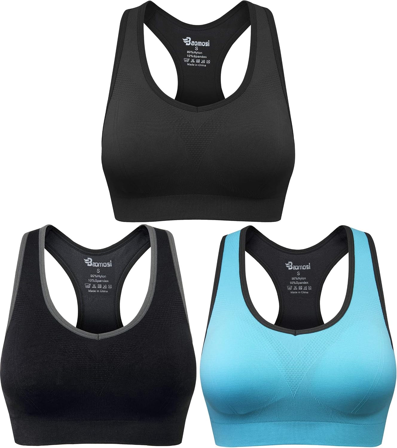 Elevate Your Workout with Our High Impact Seamless Racerback Sports Bra for Women - Ideal for Yoga, Gym, and Fitness Enthusiasts