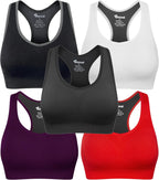 Elevate Your Workout with Our High Impact Seamless Racerback Sports Bra for Women - Ideal for Yoga, Gym, and Fitness Enthusiasts