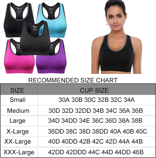 Elevate Your Workout with Our High Impact Seamless Racerback Sports Bra for Women - Ideal for Yoga, Gym, and Fitness Enthusiasts