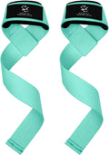 Elevate Your Workout with Adjustable Teal Neoprene Weightlifting Wrist Straps - 2-Pack for Ultimate Support