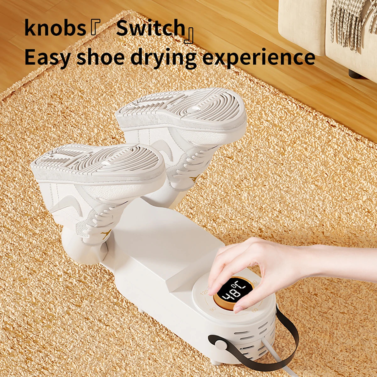 Revolutionary Electric Shoe Dryer & Boot Warmer: Fast Drying, Odor Elimination, and Multifunctional Socks Dryer