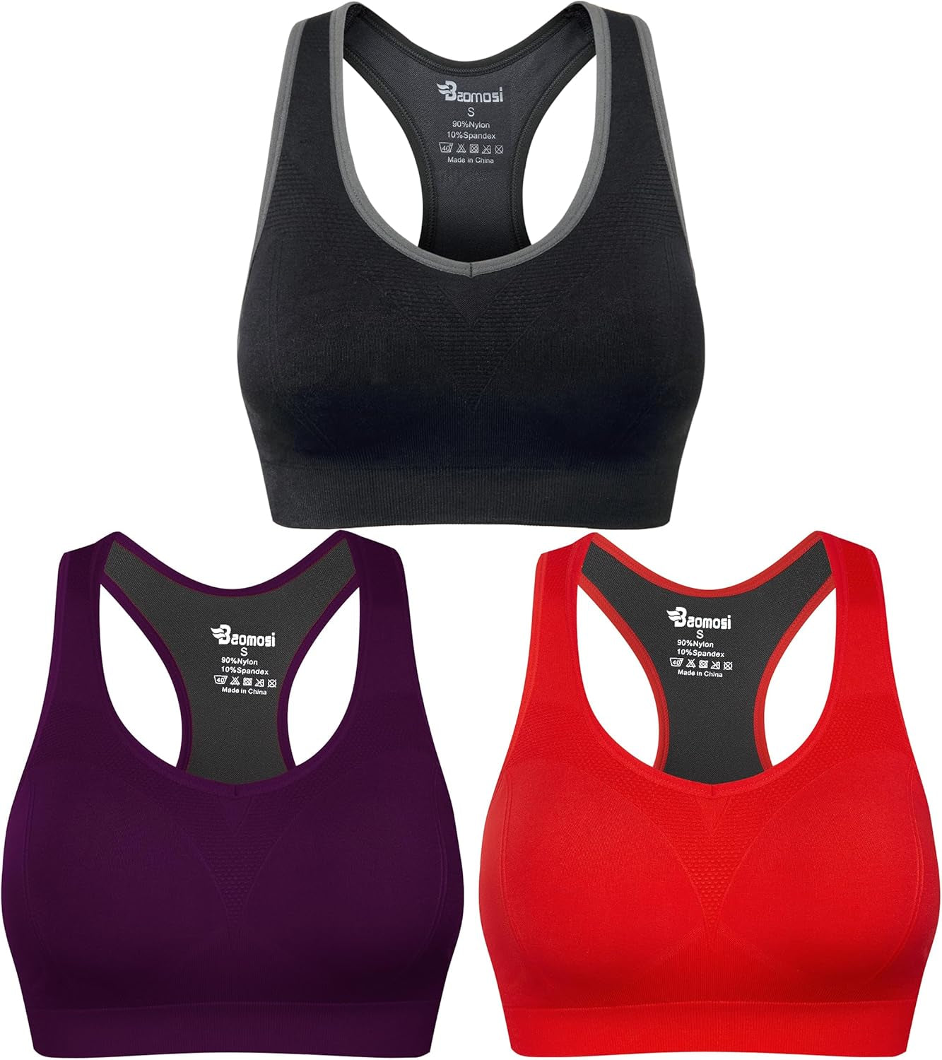 Elevate Your Workout with Our High Impact Seamless Racerback Sports Bra for Women - Ideal for Yoga, Gym, and Fitness Enthusiasts