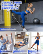 Transform Your Fitness Routine with the Ultimate Adjustable Resistance Bands Set – Perfect for All Levels and Workouts