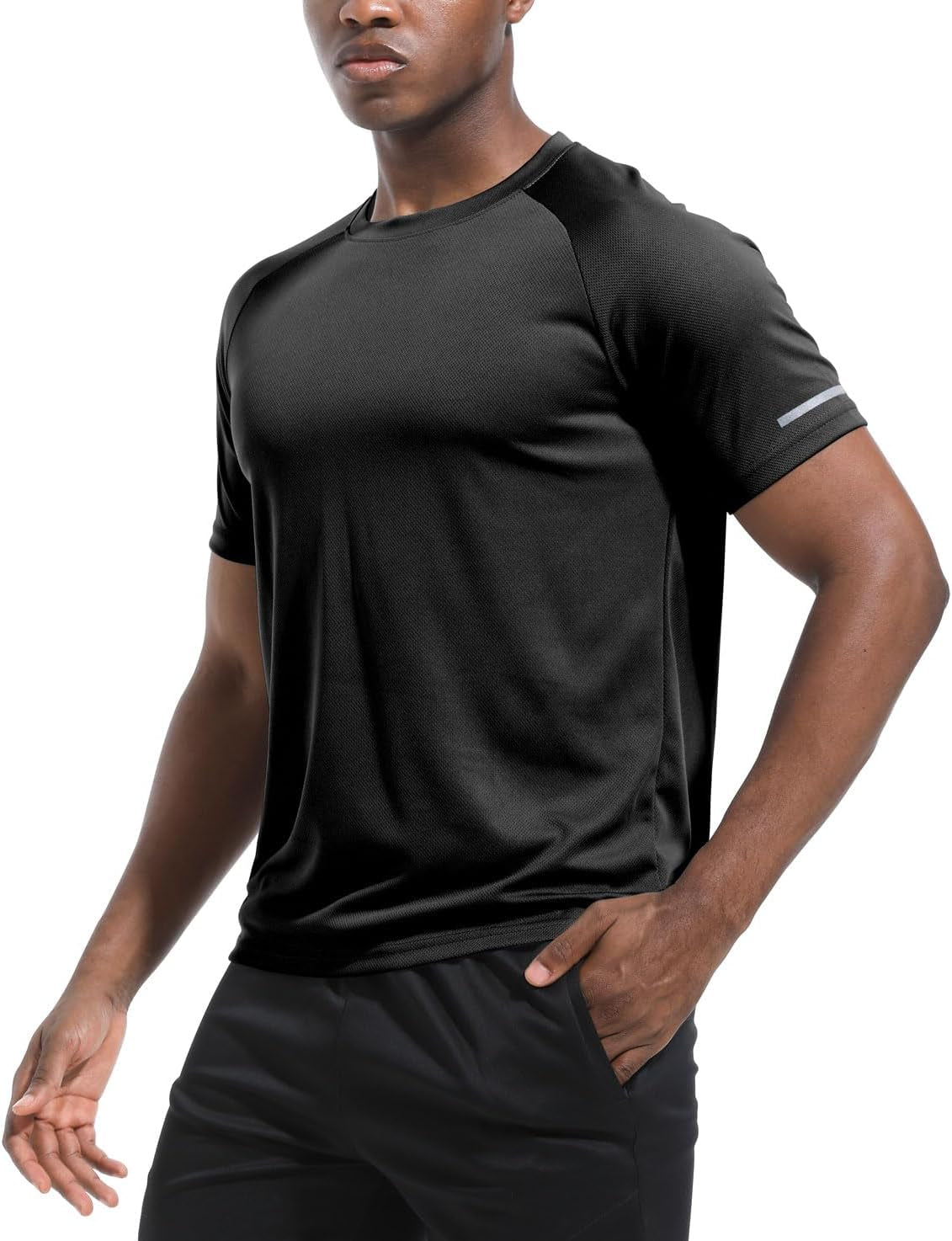 Men's Performance Workout Running Shirts - Moisture-Wicking Dry Fit Tees in Convenient 1, 3, 5, or 7 Packs