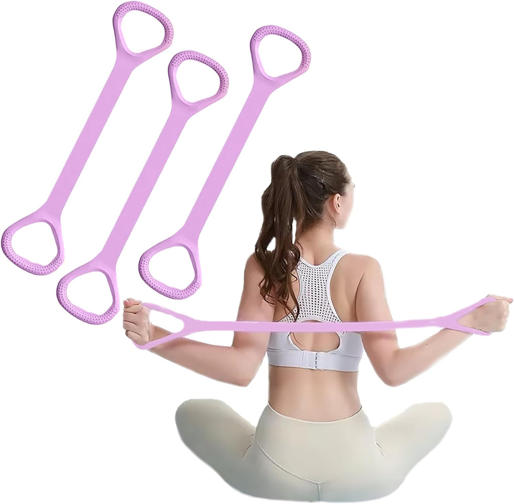 Transform Your Workout with Ultimate Figure 8 Fitness Resistance Bands - Versatile Elastic Bands for Strength Training, Yoga, and Physical Therapy!