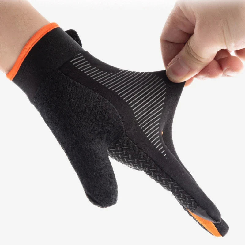 Ultimate Full Finger Cycling Gloves for Men & Women - Perfect for Touchscreen Use, Anti-Slip Grip, and Shock Absorption for All Outdoor Activities