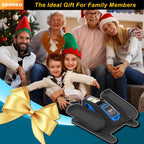 Revolutionize Your Fitness Routine with the Compact Electric Under Desk Elliptical Machine - Perfect for Seniors, Quiet, Portable, and Remote-Controlled with 12 Adjustable Speeds