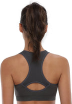 Elevate Your Workout with Our High Impact Seamless Racerback Sports Bra for Women - Ideal for Yoga, Gym, and Fitness Enthusiasts