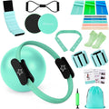 Transform Your Fitness Journey: Complete Home Pilates Equipment Kit with Magic Circle, Resistance Bands, Weights & More for Women