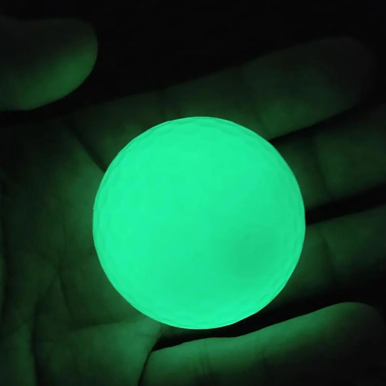 Illuminate Your Game: Luminous Glow-in-the-Dark Golf Balls - Choose 3 or 5 Pack for Ultimate Night Training & Practice