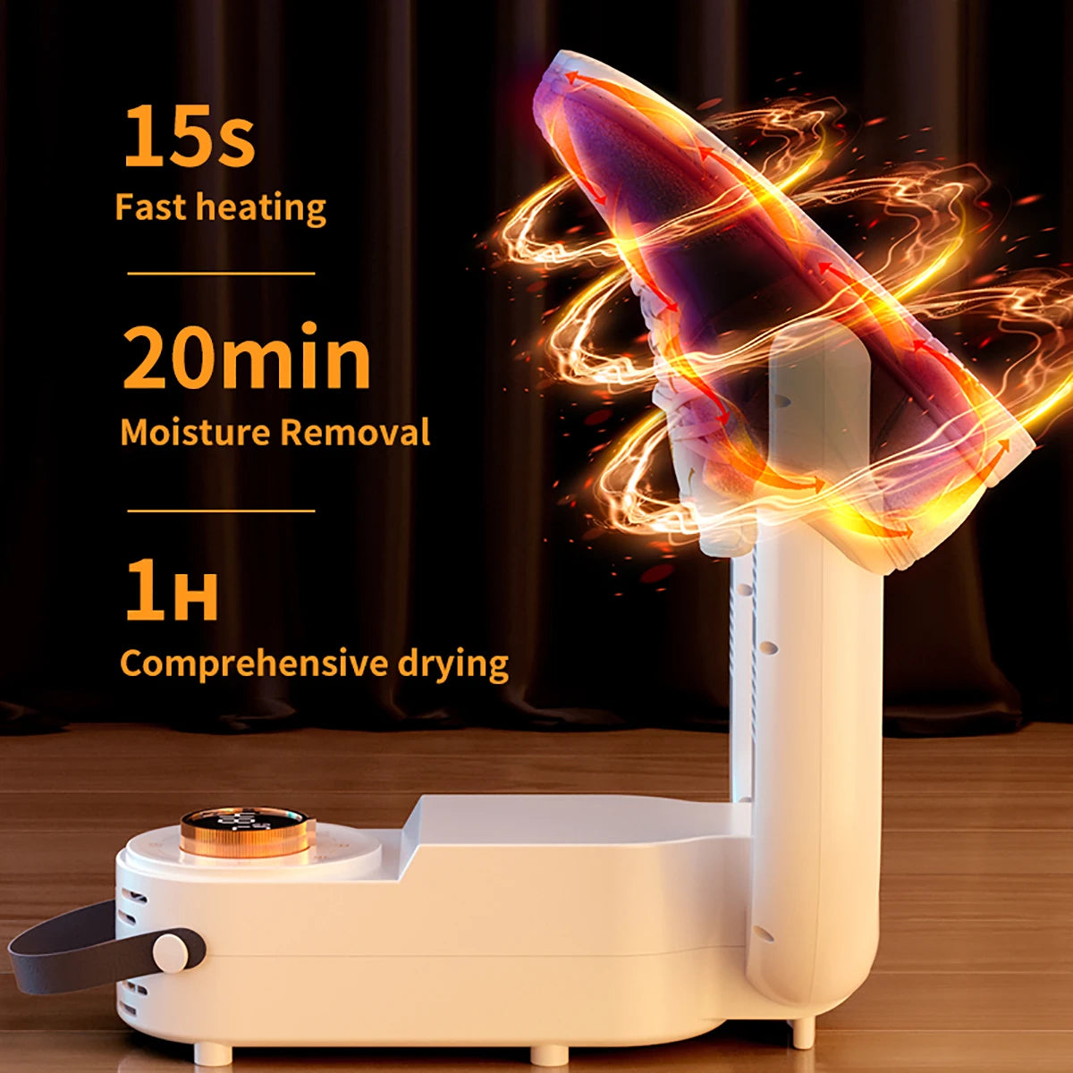 Revolutionary Electric Shoe Dryer & Boot Warmer: Fast Drying, Odor Elimination, and Multifunctional Socks Dryer