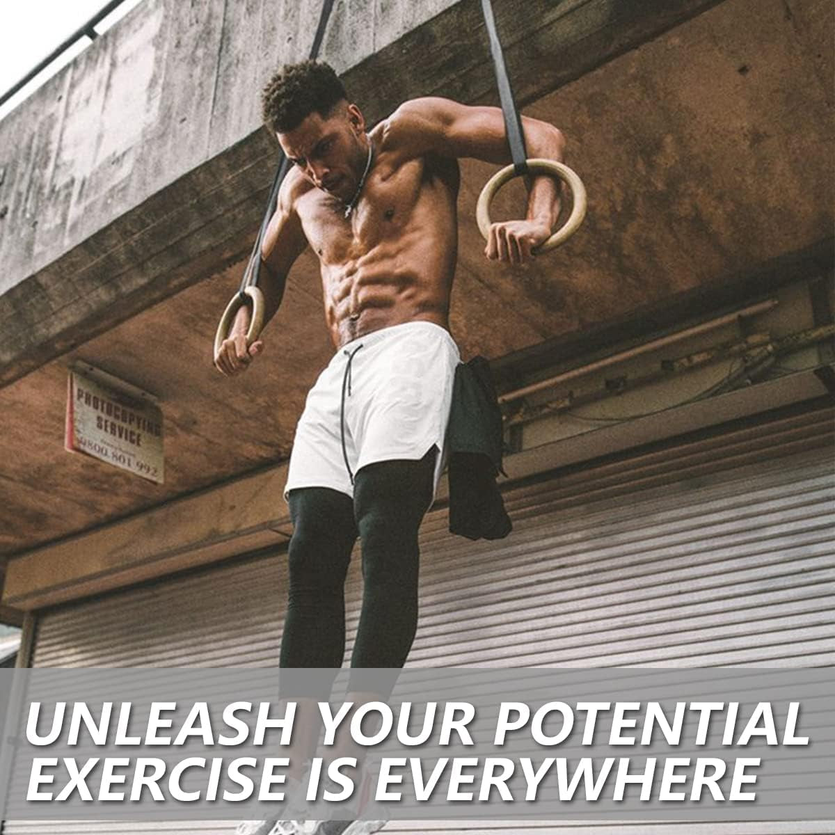 Elevate Your Workout with JWJ Men's 2-in-1 Lightweight 7-Inch Running Shorts Featuring Compression Liner - Ideal for Gym and Outdoor Adventures