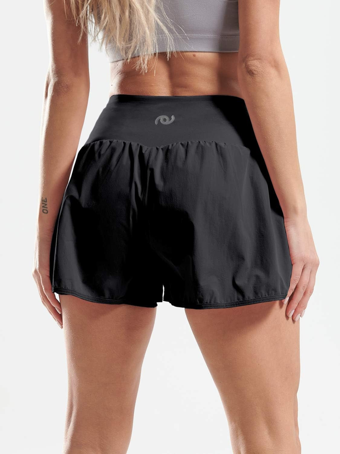 Unleash Your Potential with CADMUS Women's 2-in-1 Athletic Workout Shorts - Gym-Ready with Handy Phone Pockets!