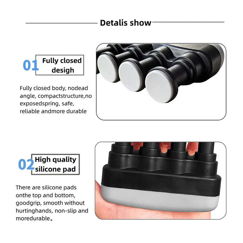 Unlock Your Potential with Our Adjustable Hand Exerciser - Boost Finger Strength, Dexterity, and Comfort for All Activities!