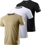 Men's Performance Workout Running Shirts - Moisture-Wicking Dry Fit Tees in Convenient 1, 3, 5, or 7 Packs
