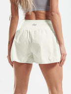 Unleash Your Potential with CADMUS Women's 2-in-1 Athletic Workout Shorts - Gym-Ready with Handy Phone Pockets!
